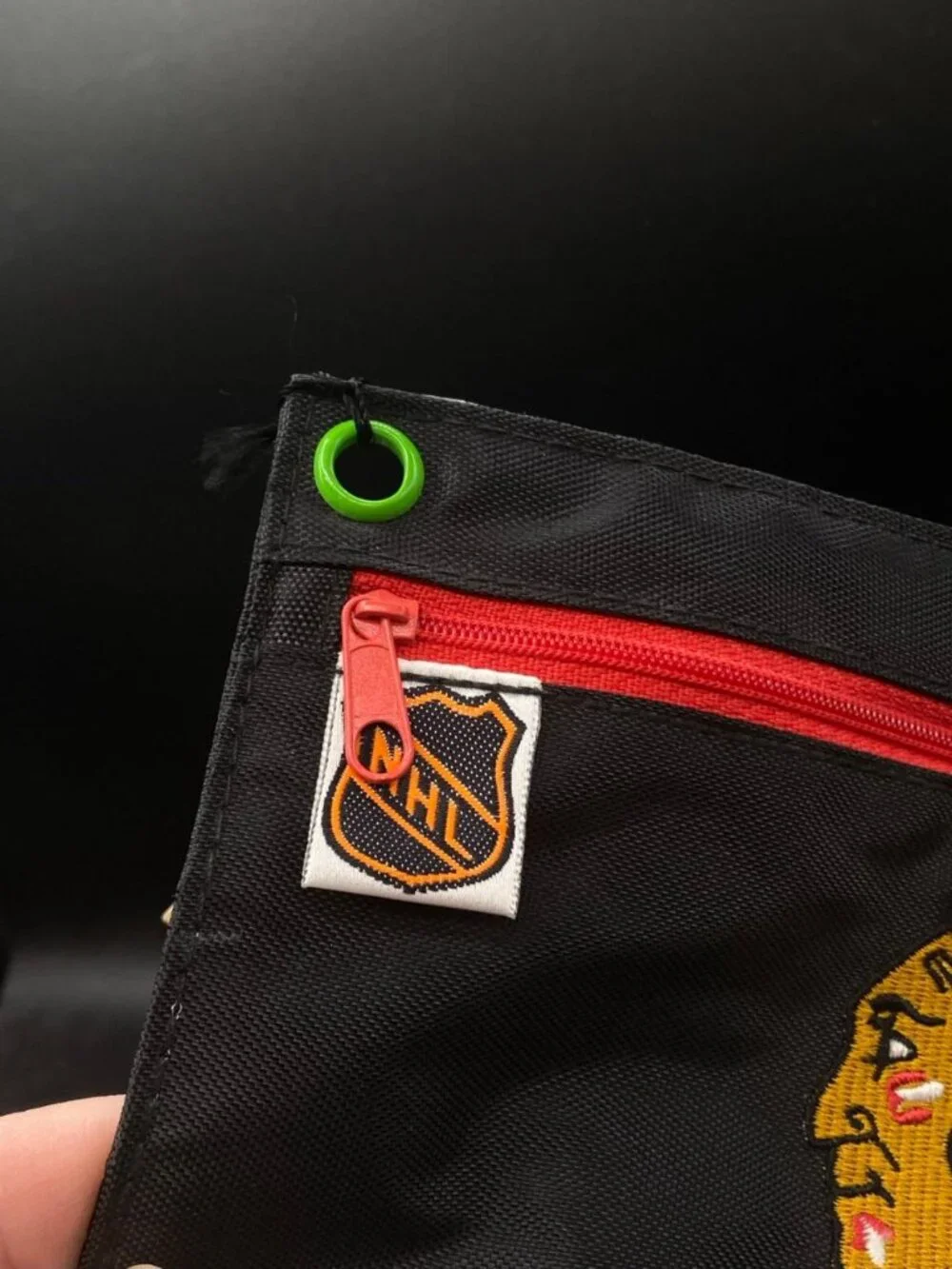 1994 Pentech Pencil Pouch NHL Chicago Blackhawks Vintage NWT